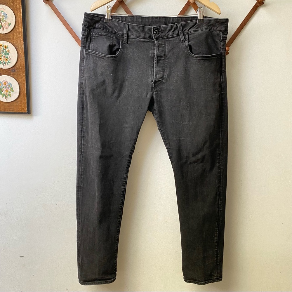 G-Star Raw 3301 Deconstructed Slim Button Fly Jeans